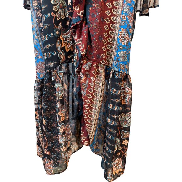 Zara Multicolor Maxi Dress - Picture 14 of 15